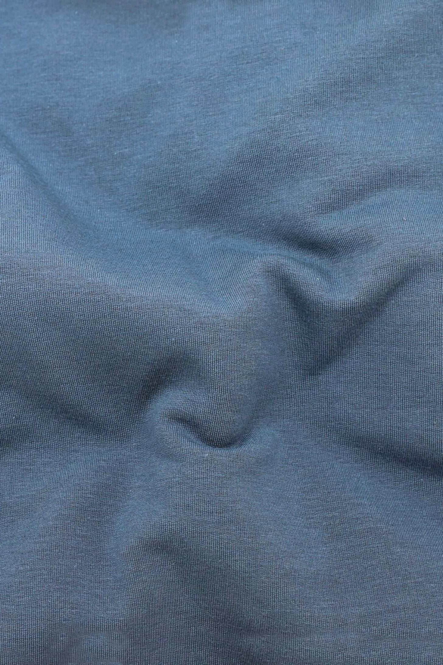 Coton ouaté (soft sweat) bamboo- bleu
