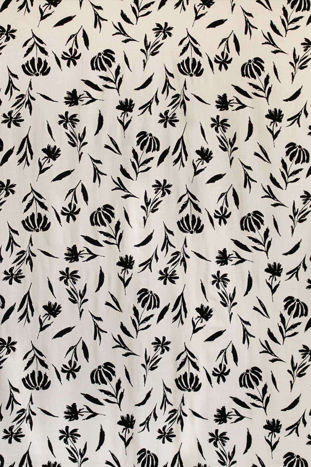 Challis fleur noir