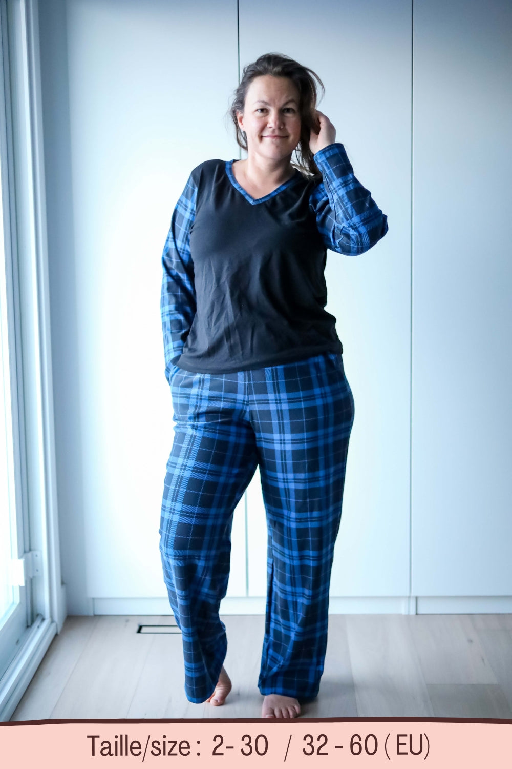 PYJAMA SUIT JACKET MARAIS AT MIDNIGHT