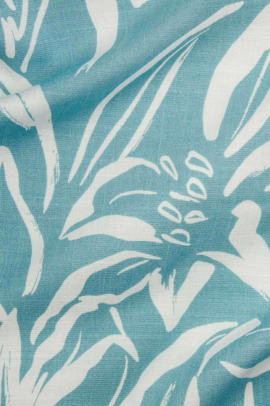 Challis fleur des champs bleu