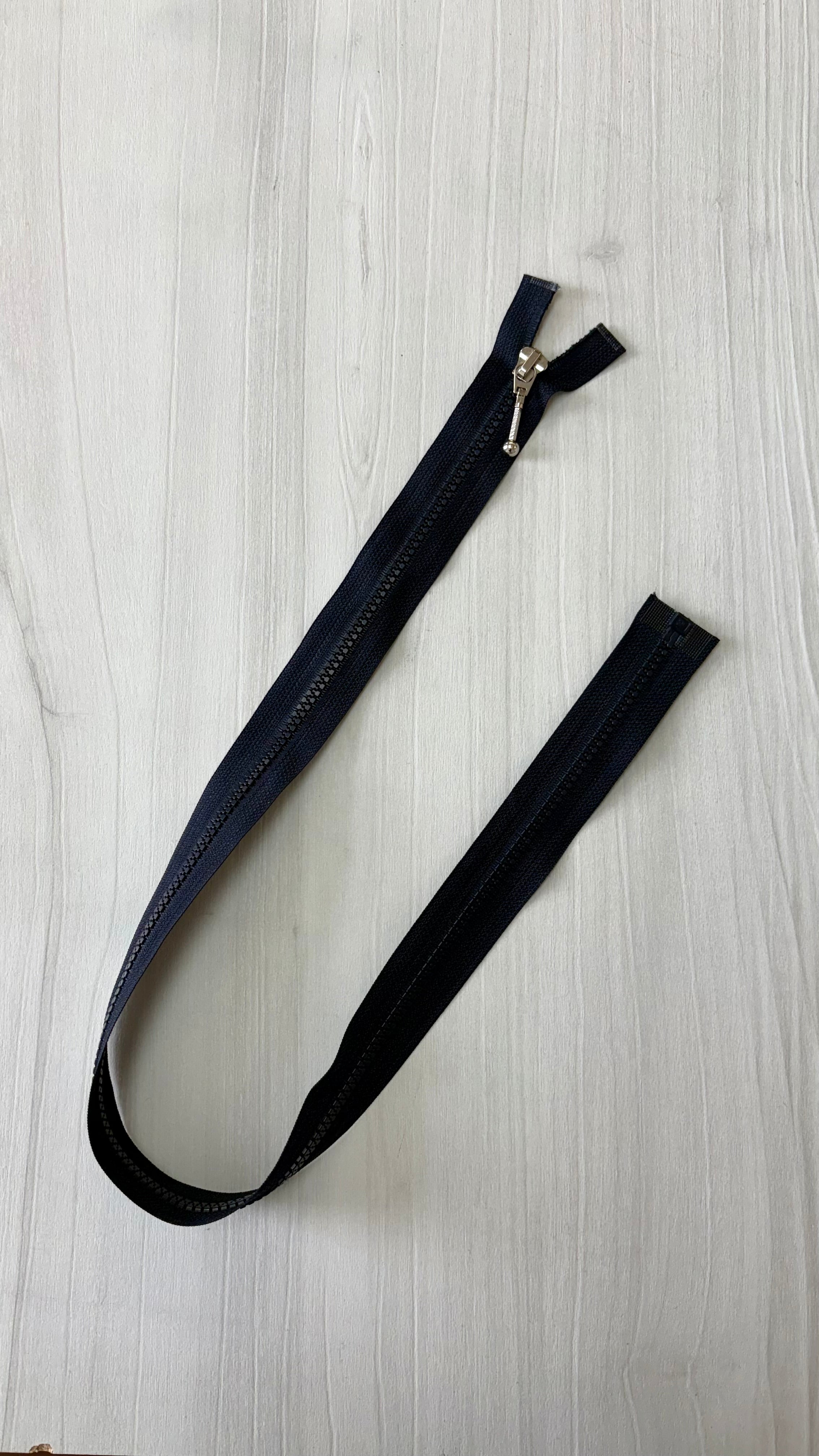 Fermeture éclair séparable 71cm - marine