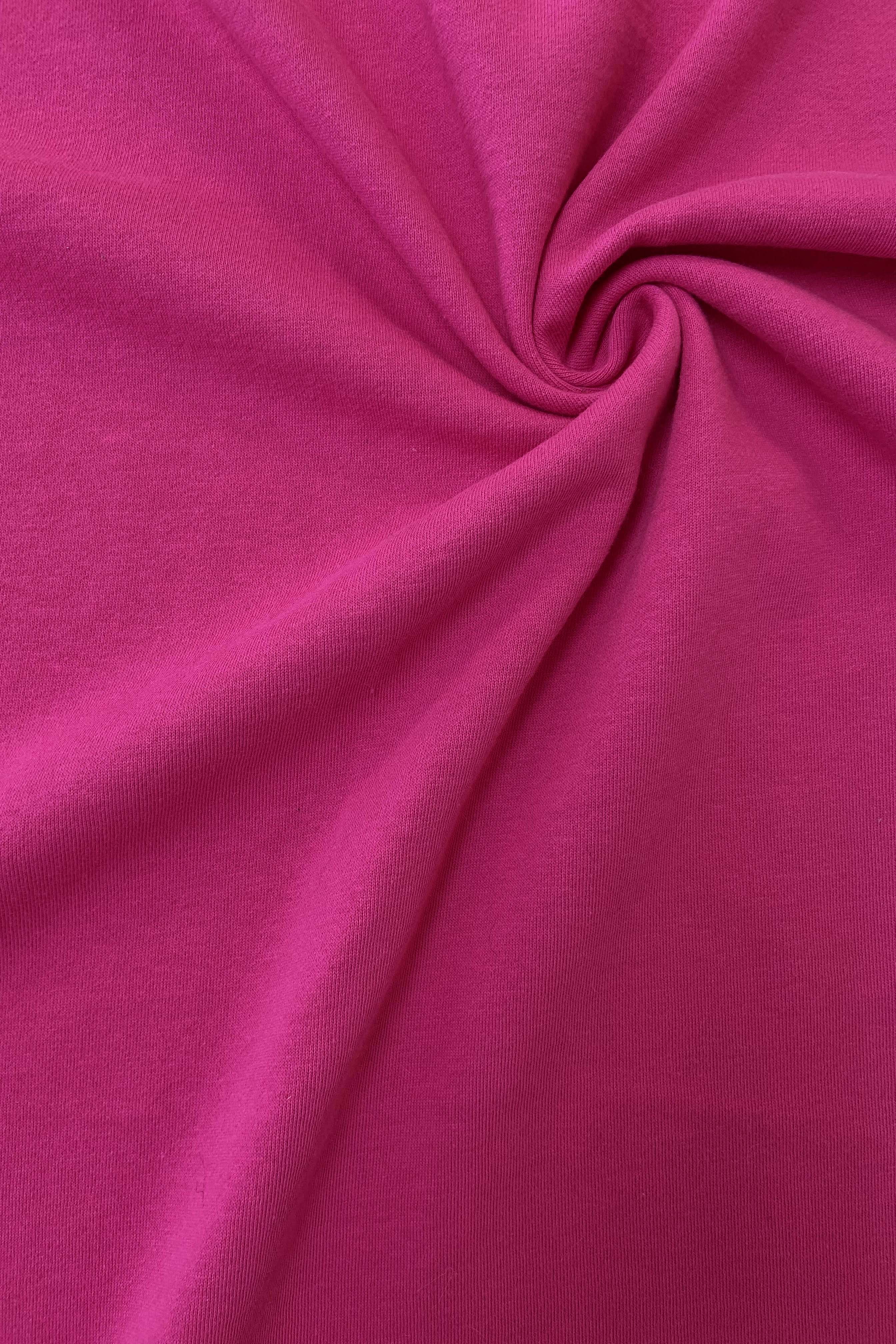 Organic cotton (sweat) - fuschia