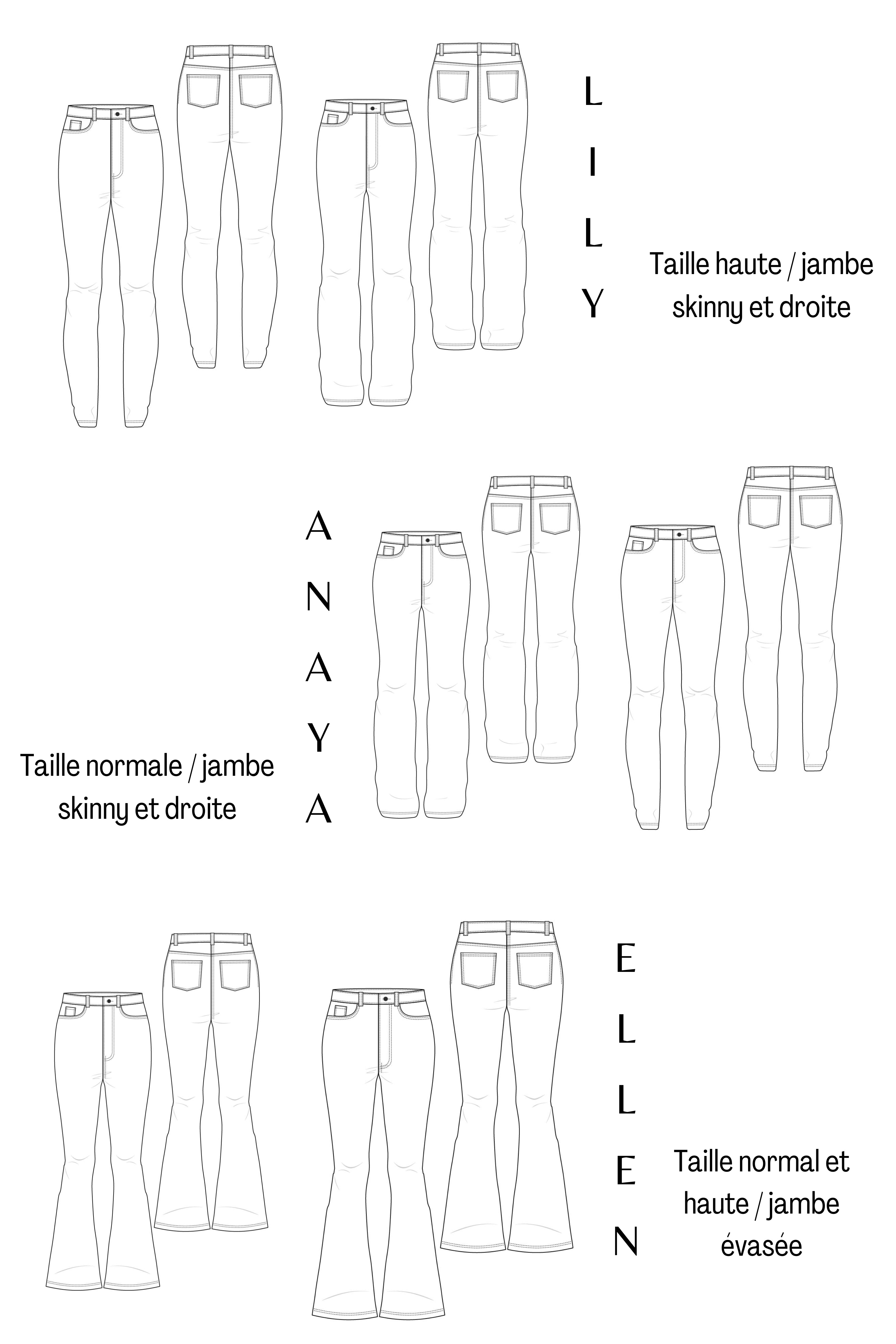 Ensemble jeans LILY -ANAYA - ELLEN